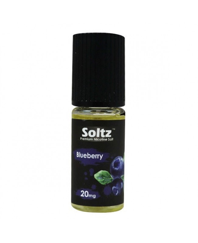 BLUEBERRY NICOTINE SALT E-LIQUID BY SOLTZ