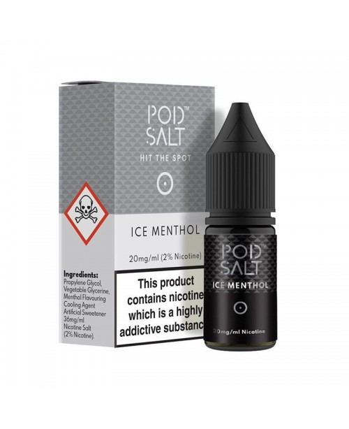 ICE MENTHOL NICOTINE SALT E-LIQUID BY POD SALT COR...