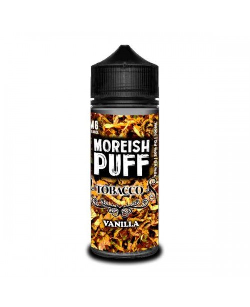 VANILLA TOBACCO E LIQUID BY MOREISH PUFF - TOBACCO...