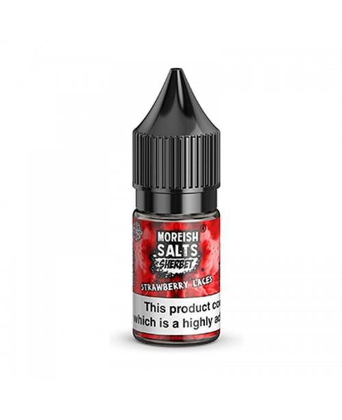 STRAWBERRY LACES SHERBET NICOTINE SALT E-LIQUID BY...