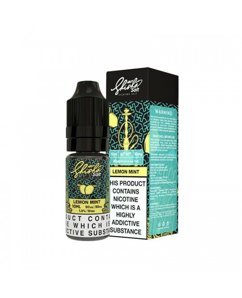 LEMON MINT NICOTINE SALT E-LIQUID BY NASTY SHISHA ...