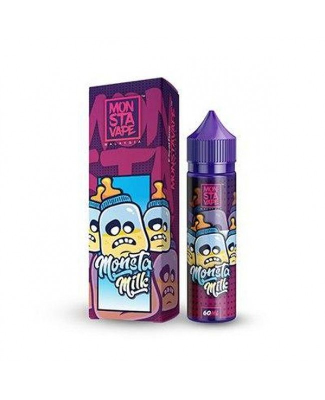 MONSTA MILK E LIQUID BY MONSTAVAPE - DESSERTS 50ML 70VG