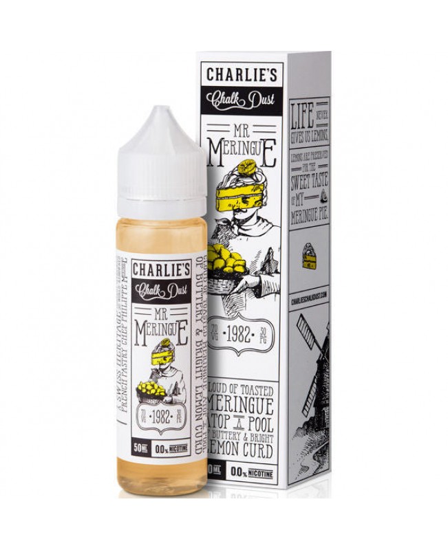 LEMON PIE E-LIQUID BY CHARILE'S CHALK DUST - MR MERINGUE 50ML 70VG