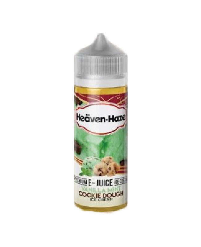 VANILLA MINT COOKIE DOUGH ICECREAM BY HEAVEN HAZE E LIQUID 100ML 70VG