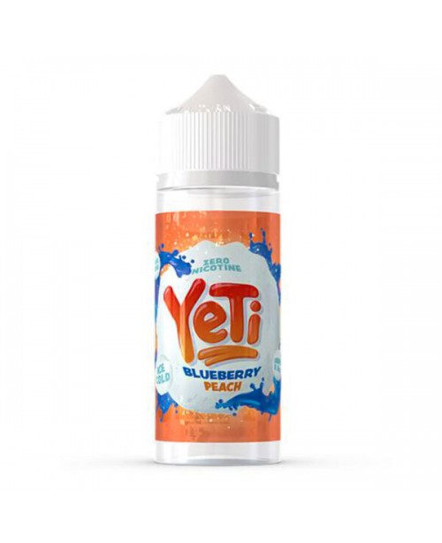 BLUEBERRY PEACH E LIQUID BY YETI E LIQUIDS 100ML 7...