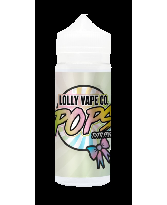 TUTTI FRUITY E LIQUID BY LOLLY VAPE CO - POPS 100ML 80VG