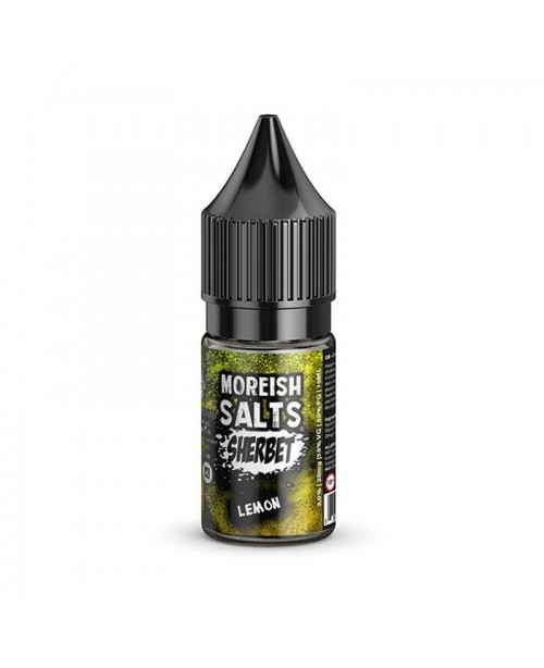 LEMON SHERBET NICOTINE SALT E-LIQUID BY MOREISH SA...