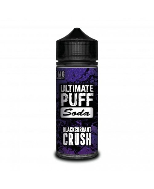 BLACKCURRANT CRUSH E LIQUID BY ULTIMATE PUFF SODA ...