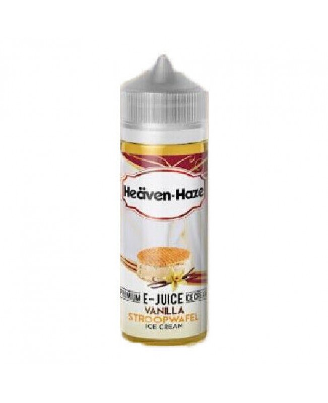 VANILLA SRTOOPWAFEL ICECREAM BY HEAVEN HAZE E LIQUID 100ML 70VG