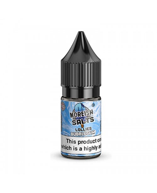 BUBBLEGUM LOLLIES NICOTINE SALT E-LIQUID BY MOREIS...