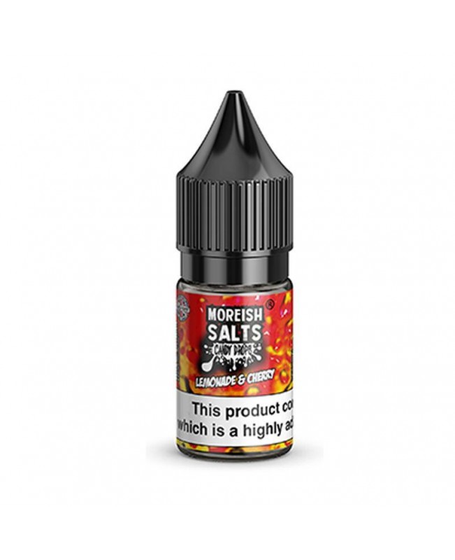 LEMONADE & CHERRY CANDY DROPS NICOTINE SALT E-LIQUID BY MOREISH SALTS