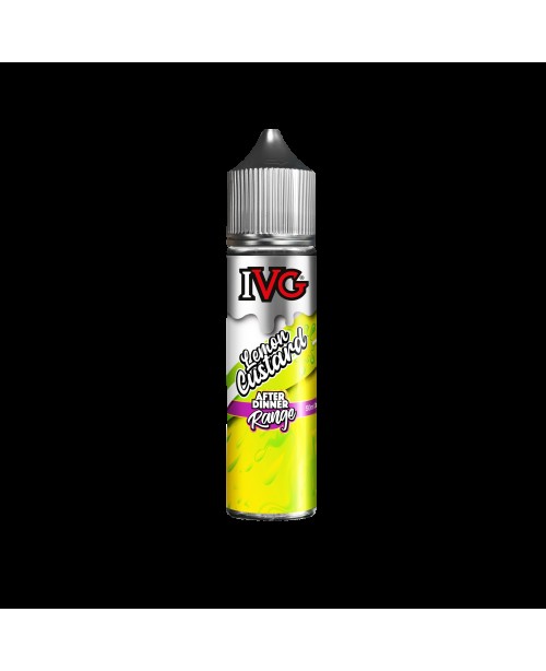 LEMON CUSTARD E LIQUID BY I VG AFTER DINNER RANGE ...