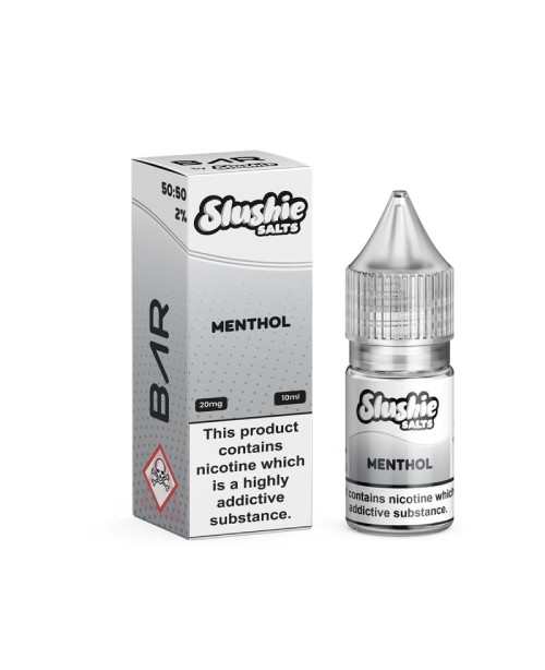 MENTHOL NICOTINE BAR SALT E LIQUID BAR BY SLUSHIE ...