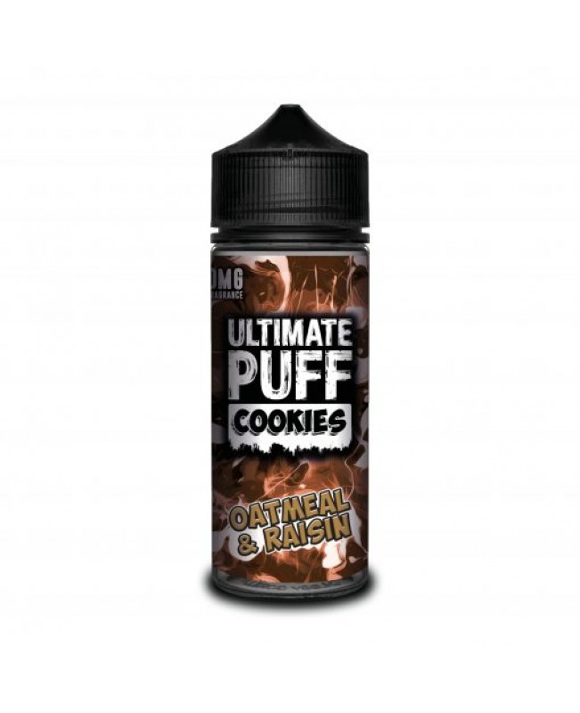 OATMEAL & RAISIN E LIQUID BY ULTIMATE PUFF COOKIES 100ML 70VG