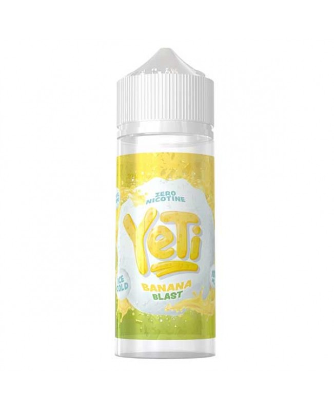 BANANA BLAST E LIQUID BY YETI E LIQUIDS 100ML 70VG