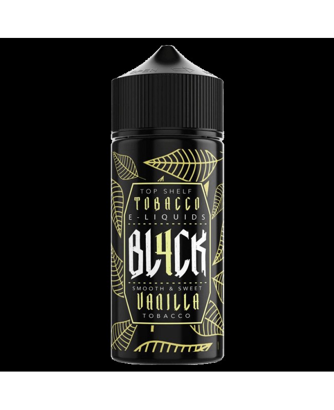 VANILLA TOBACCO E LIQUID BY BL4CK 100ML 70VG