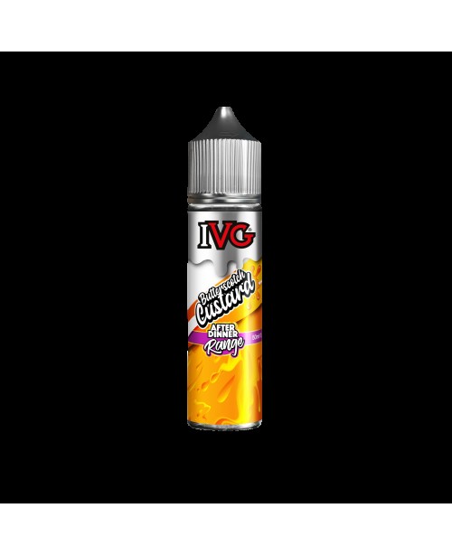 BUTTERSCOTCH CUSTARD E LIQUID BY I VG AFTER DINNER...