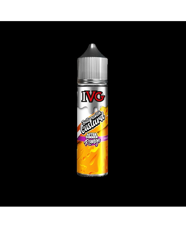 BUTTERSCOTCH CUSTARD E LIQUID BY I VG AFTER DINNER RANGE 50ML 70VG