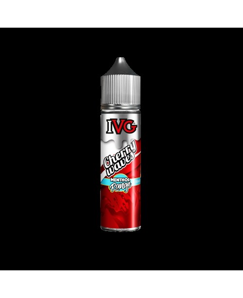 CHERRY WAVES E LIQUID BY I VG MENTHOL RANGE 50ML 7...