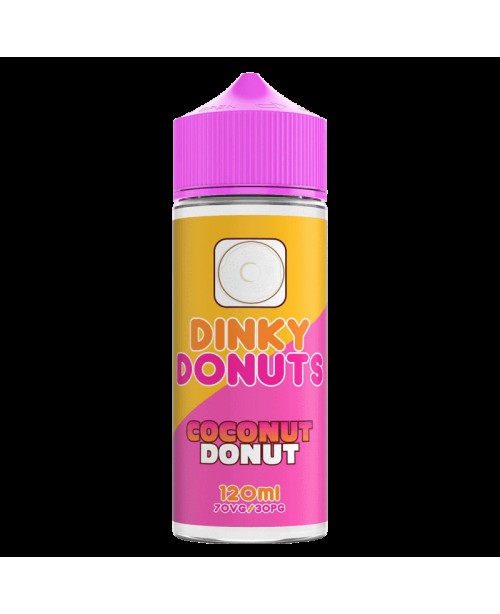 COCONUT DONUT E LIQUID BY DINKY DONUT 100ML 70VG