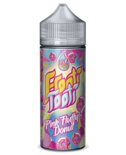 PINK FLUFFY DONUT E LIQUID BY FROOTI TOOTI 100ML 7...