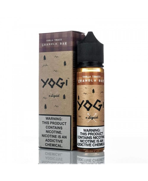 VANILLA TOBACCO E LIQUID BY YOGI GRANOLA BAR 50ML ...