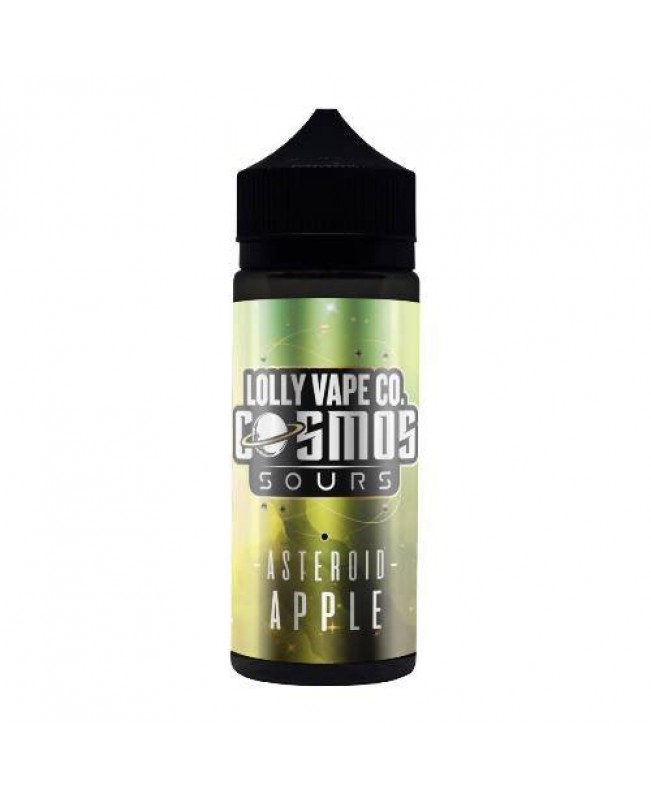 ASTEROID APPLE E LIQUID BY LOLLY VAPE CO - COSMOS SOURS 100ML 80VG