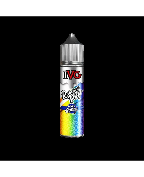 RAINBOW LOLLIPOP E LIQUID BY I VG POPS RANGE 50ML ...