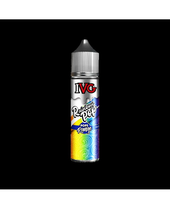 RAINBOW LOLLIPOP E LIQUID BY I VG POPS RANGE 50ML 70VG