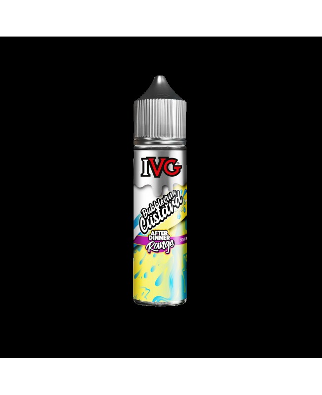 BUBBLEGUM CUSTARD E LIQUID BY I VG AFTER DINNER RANGE 50ML 70VG