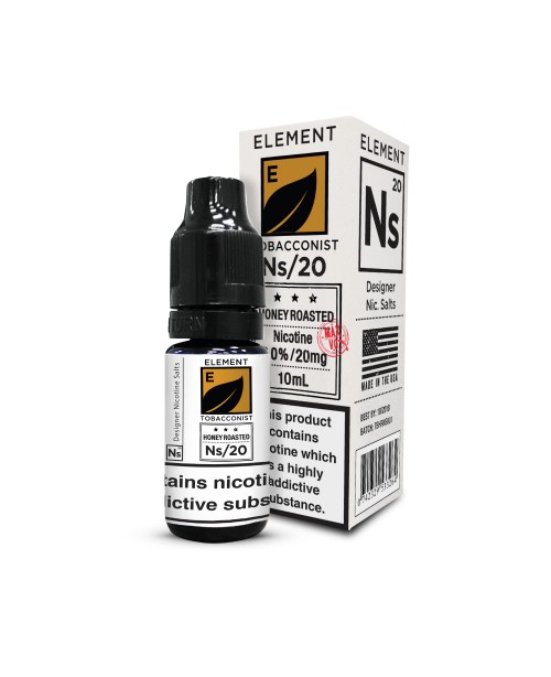 HONEY ROAST TOBACCO NICOTINE SALT E-LIQUID BY NS20...