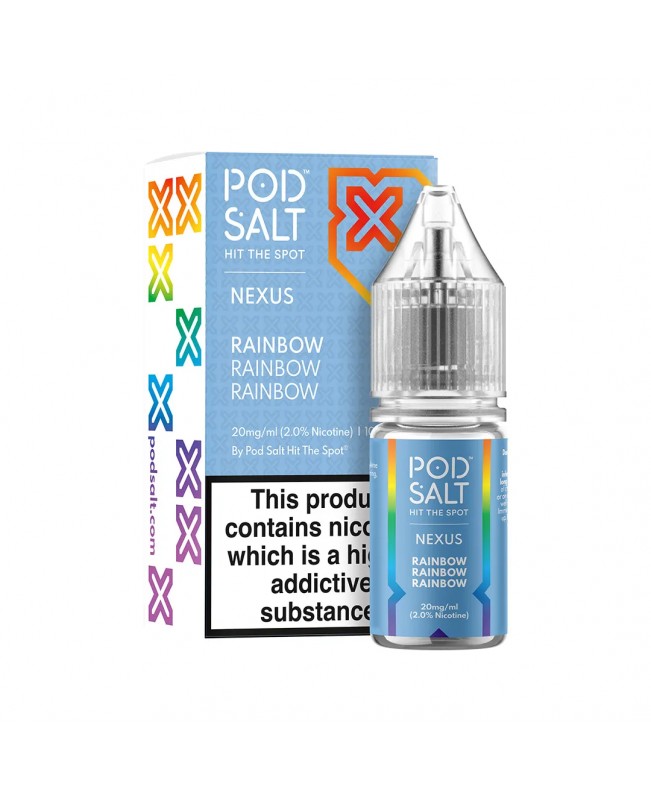 RAINBOW NICOTINE SALT E-LIQUID BY NEXUS SALTS