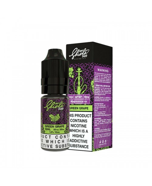 GREEN GRAPE NICOTINE SALT E-LIQUID BY NASTY SHISHA...