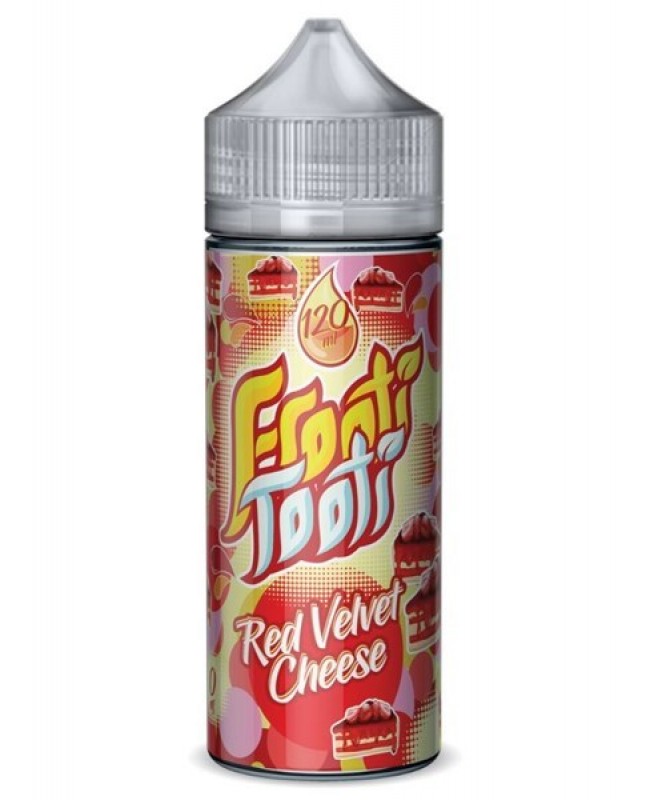 RED VELVET CHEESE E LIQUID BY FROOTI TOOTI 100ML 70VG