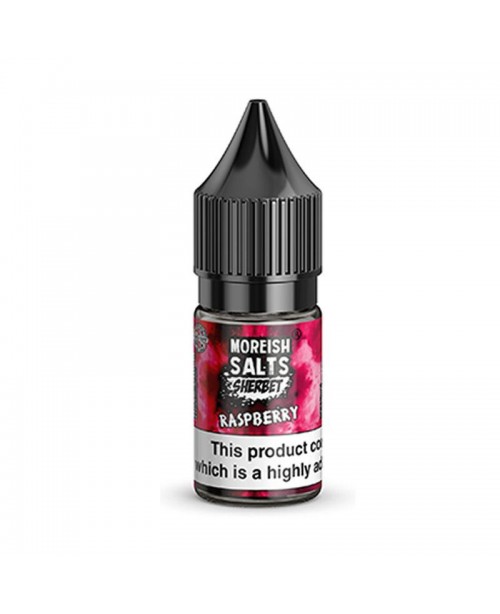 RASPBERRY SHERBET NICOTINE SALT E-LIQUID BY MOREIS...