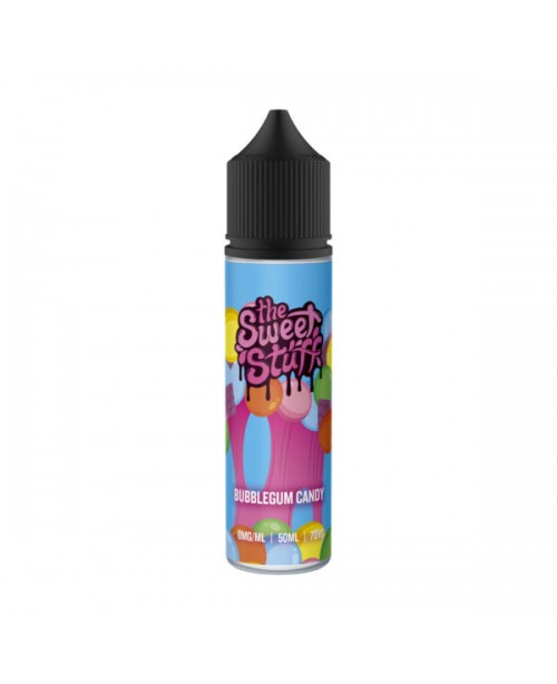 BUBBLEGUM CANDY E LIQUID BY THE SWEET STUFF 50ML 7...