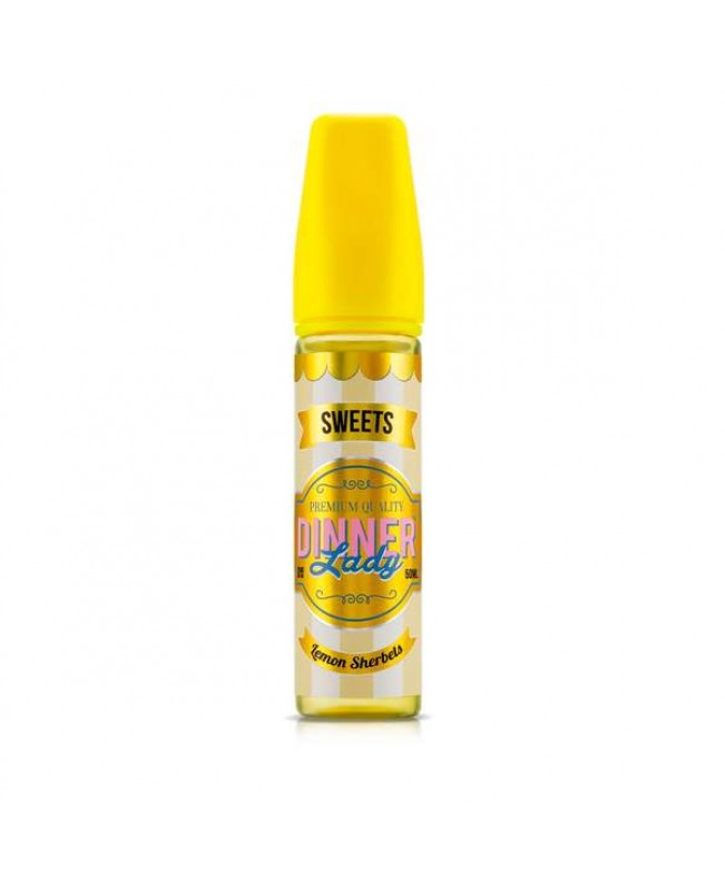 LEMON SHERBETS E LIQUID BY DINNER LADY - SWEETS 50ML 70VG