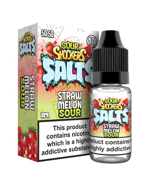 STRAW MELON SOURS NICOTINE SALT E-LIQUID BY SOUR S...