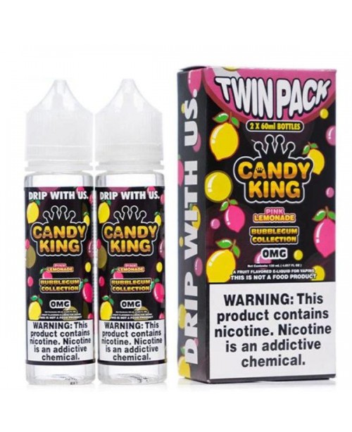 PINK LEMONADE E LIQUID BY CANDY KING BUBBLEGUM (2 ...