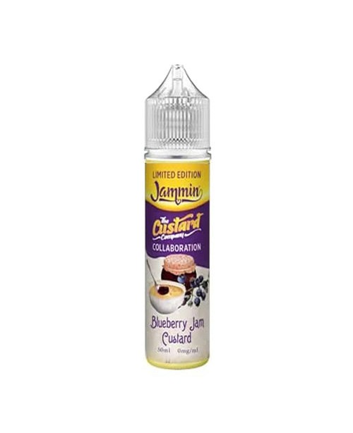 BLUEBERRY JAM CUSTARD E LIQUID BY JAMMIN VAPE CO X...