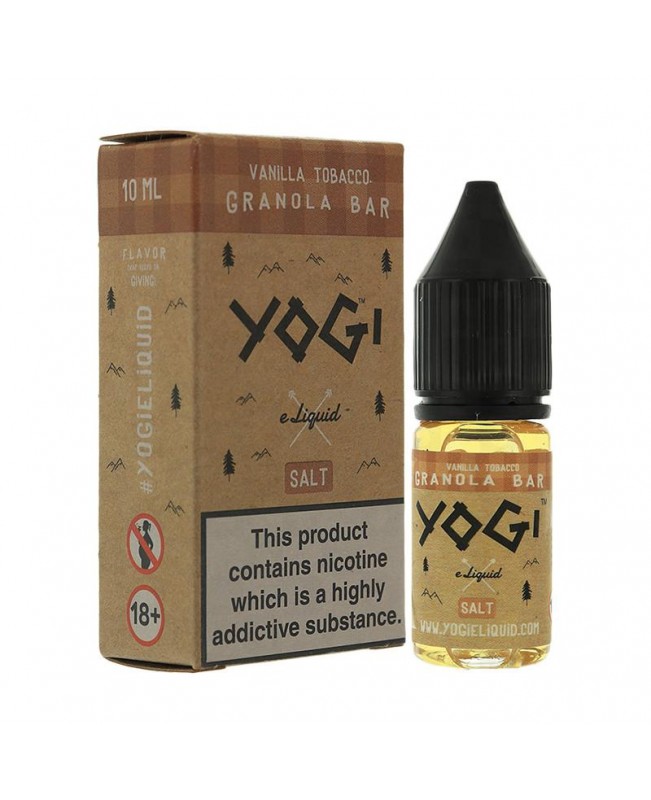 VANILLA TOBACCO NICOTINE SALT E-LIQUID BY YOGI E-LIQUID