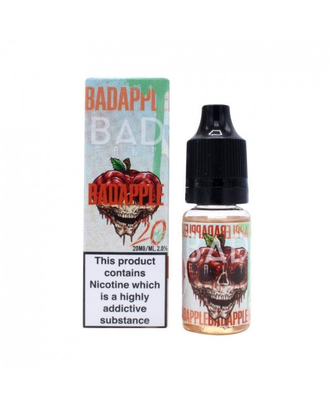 BAD APPLE NICOTINE SALT E-LIQUID BY BAD DRIP SALTS