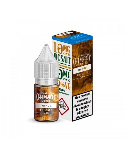 MANGO NICOTINE SALT E-LIQUID BY OHM BOY VOLUME III