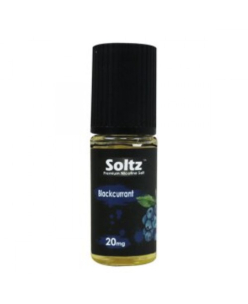 BLACKCURRANT NICOTINE SALT E-LIQUID BY SOLTZ