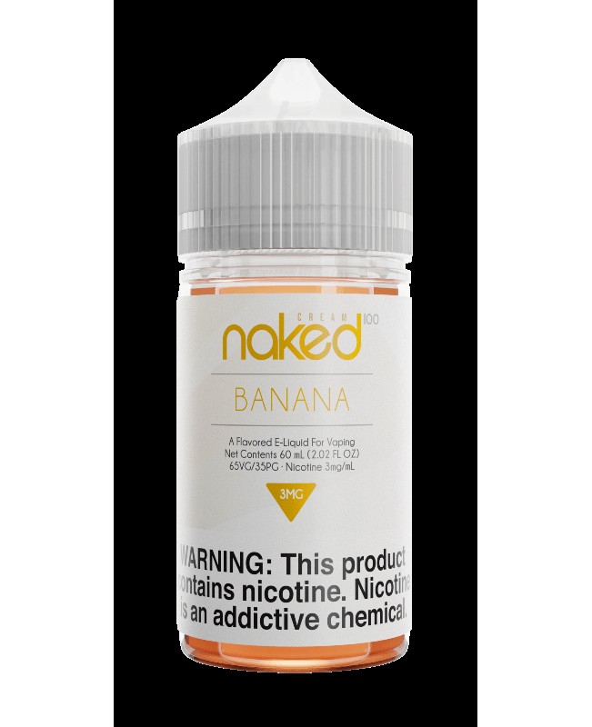 BANANA (FORMERLY GO NANAS) E LIQUID BY NAKED 100 - CREAM 50ML 70VG