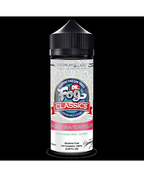 WACKY WATERMELON CLASSICS E LIQUID BY DR FOG 100ML...