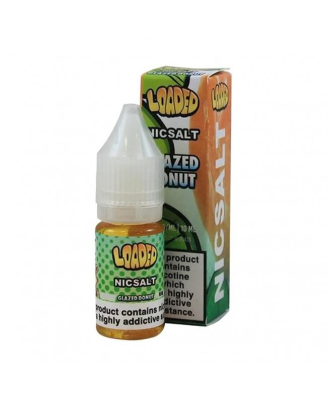 GLAZED DONUT NICOTINE SALT E-LIQUID BY LOADED NICSALT