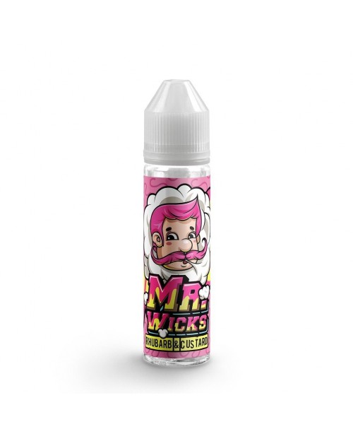 RHUBARB & CUSTARD E LIQUID BY MR WICKS 50ML 70...