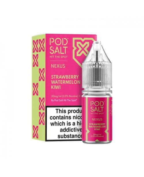 STRAWBERRY WATERMELON KIWI NICOTINE SALT E-LIQUID ...