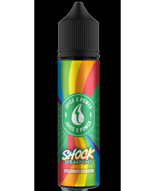 SHOCK SPEARMINT E LIQUID BY JUICE 'N' POWER 50ML 70VG